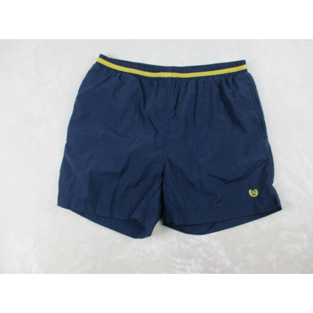 Givenchy Swim‎ Trunks Mens Large Blue Lined Board Shorts Bathing Suit*